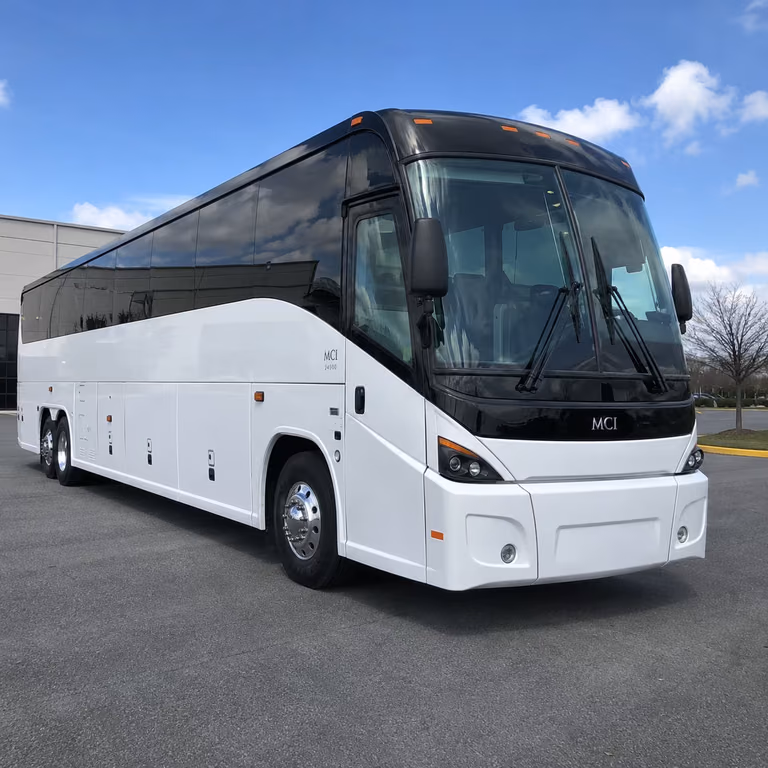 partybus.com charter bus exterior